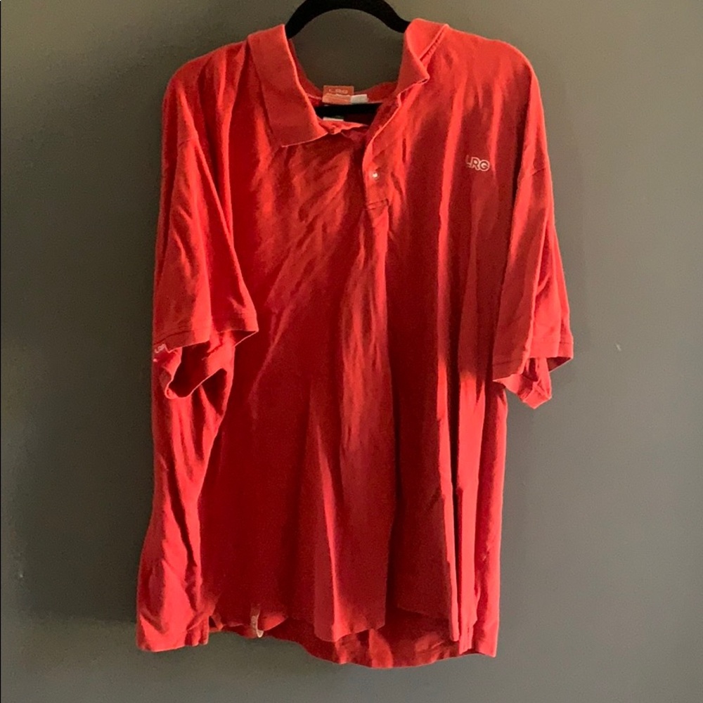 Red LRG polo